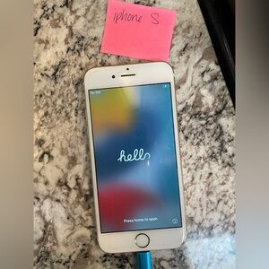 Apple iPhone S - White and gold